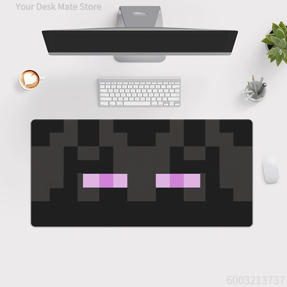幾何学模様の大型デスクマット、レトロなピクセルレース柄の拡張 - Retro Gaming Keyboard And Mouse のレビューと価格