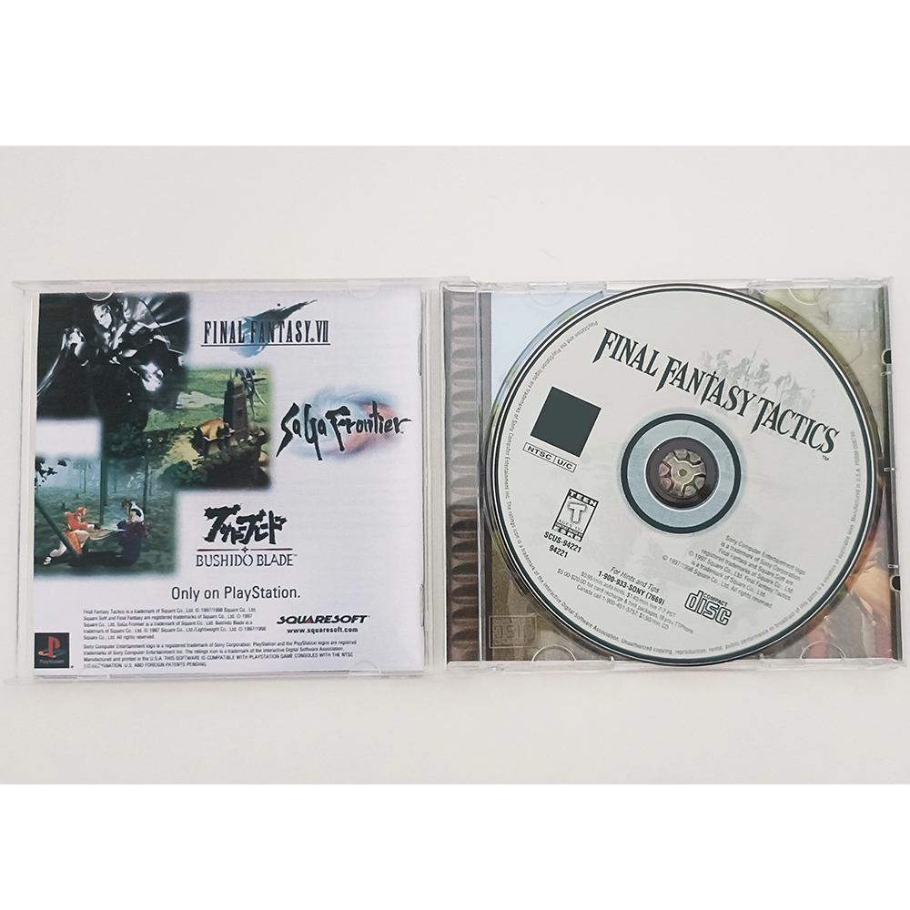 PS1 コピーゲームディスクファイナルファンタジータクティク - Retro Gaming Play Zone のレビューと価格