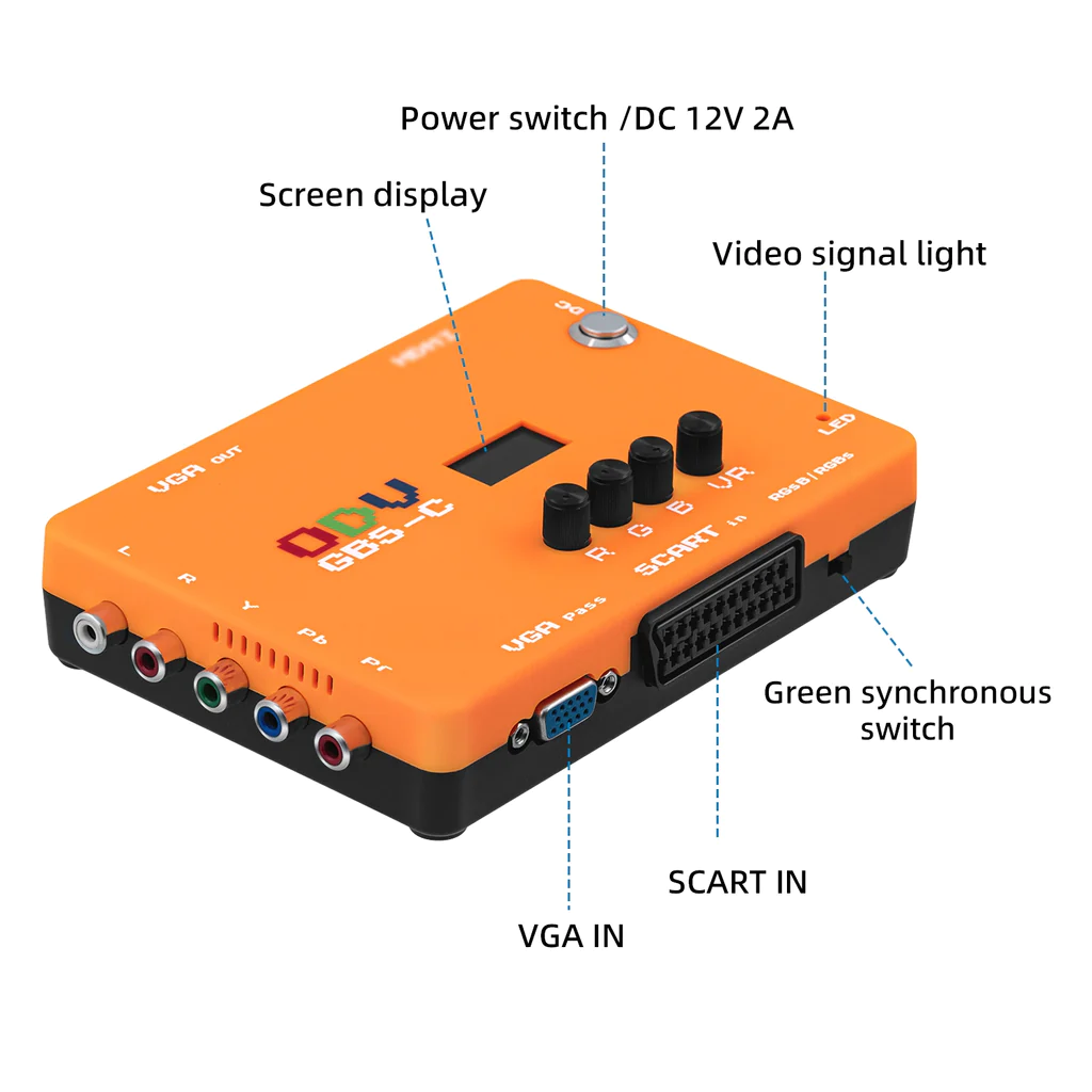 Mcbazel-Vga/scartからvga/hdmiスキャ - Retro Gaming Play Zone のレビューと価格