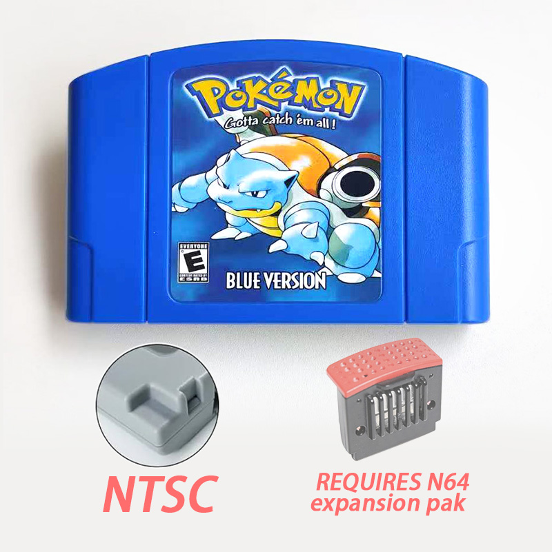 アメリカ版 NTSC 英語版 ポケモン ブルー N64 レト - Retro Gaming Setup のレビューと価格