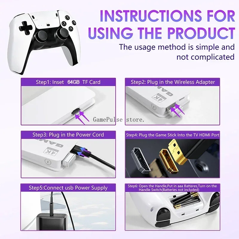 GamePulse M15 ウルトラゲームスティック レトロ - Retro Gaming Game Stick のレビューと価格