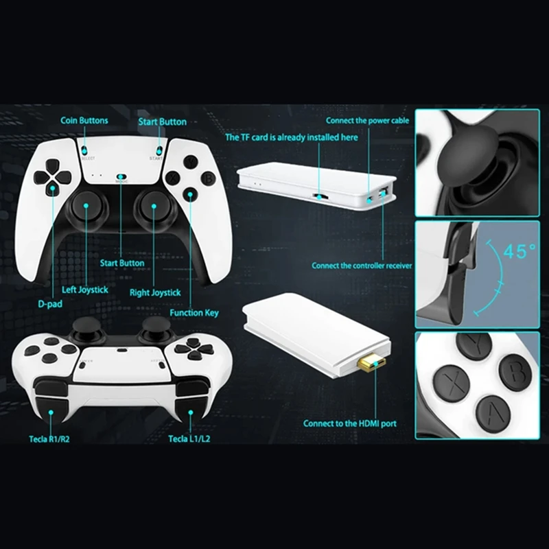 M15 4K TVゲームスティック 64GB内蔵 3/400 - Retro Gaming Game Stick のレビューと価格