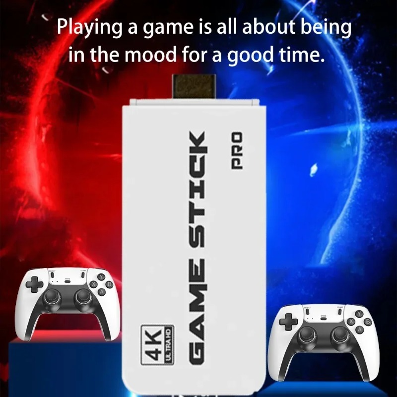 レトロビデオゲームコンソール 4Kテレビゲームスティック 内 - Retro Gaming Game Stick のレビューと価格