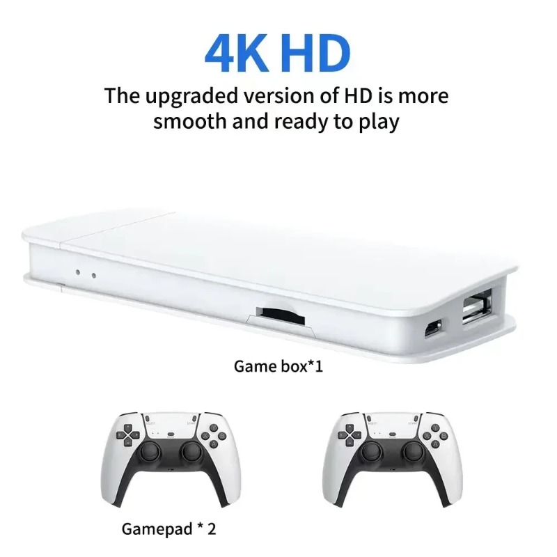 レトロビデオゲームコンソール 4Kテレビゲームスティック 内 - Retro Gaming Game Stick のレビューと価格
