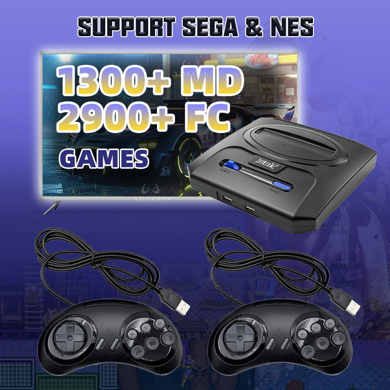 16ビットレトロゲームコンソール4K HDゲーム機（セガジェ - Retro Gaming Cables のレビューと価格