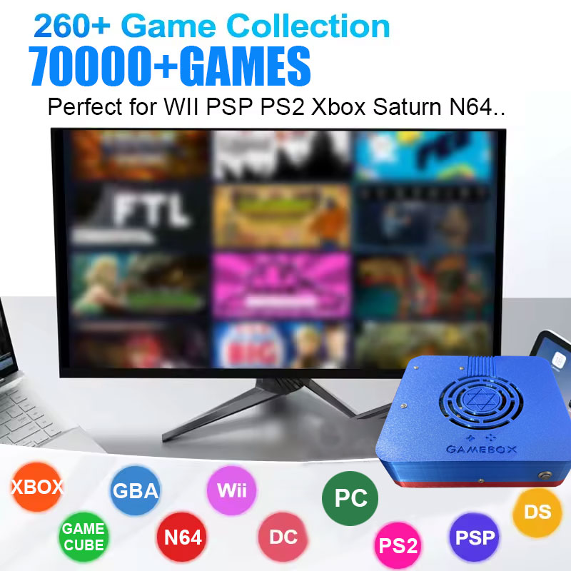 GD10 デュアルシステム レトロゲームコンソール I3-3 - Retro Gaming Mister のレビューと価格