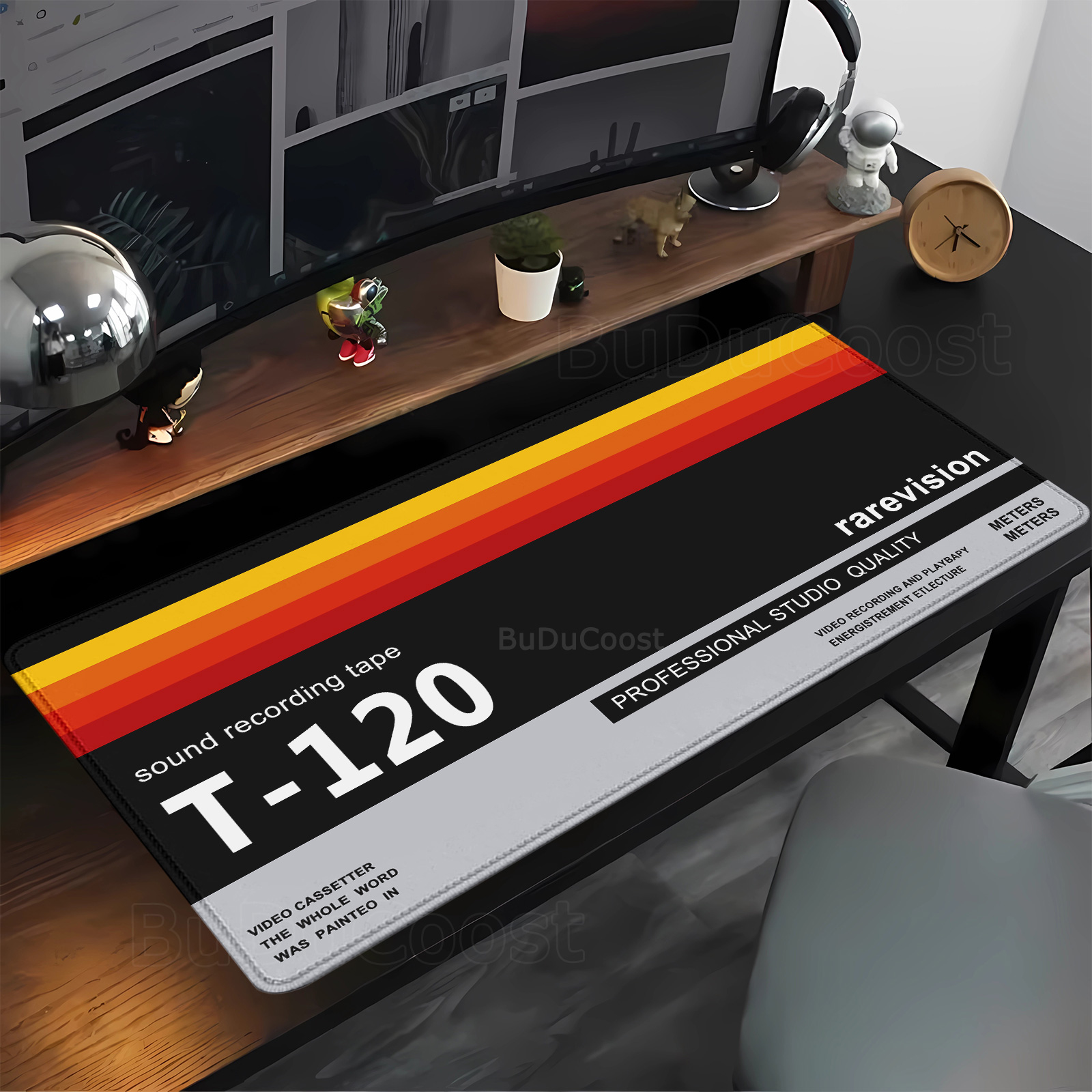 PC ゲームキーボードパッドビッグレトロ VHS スタイルマ - Retro Gaming Keyboard And Mouse のレビューと価格