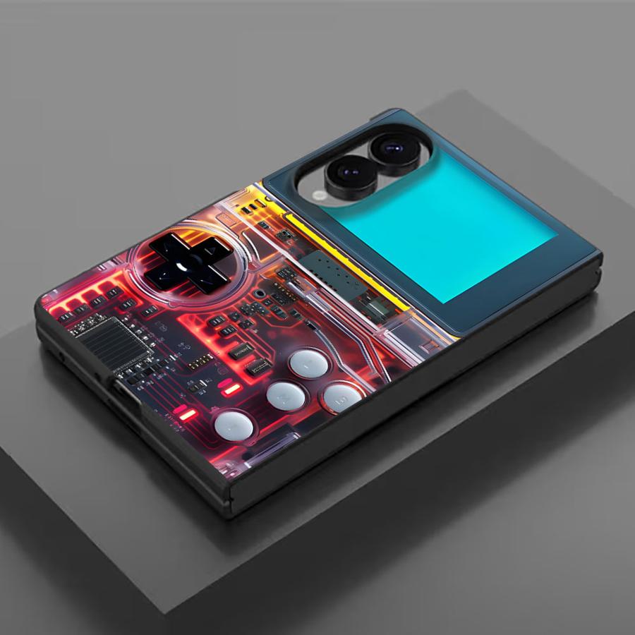 レトロゲーム機風スマホケース サムスン Galaxy ZFo - Retro Gaming On Phone のレビューと価格