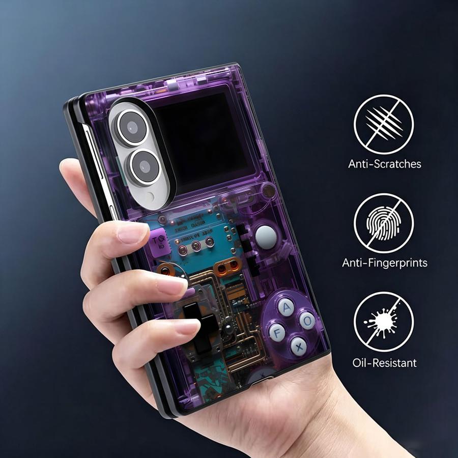 レトロゲーム機風スマホケース サムスン Galaxy ZFo - Retro Gaming On Phone のレビューと価格