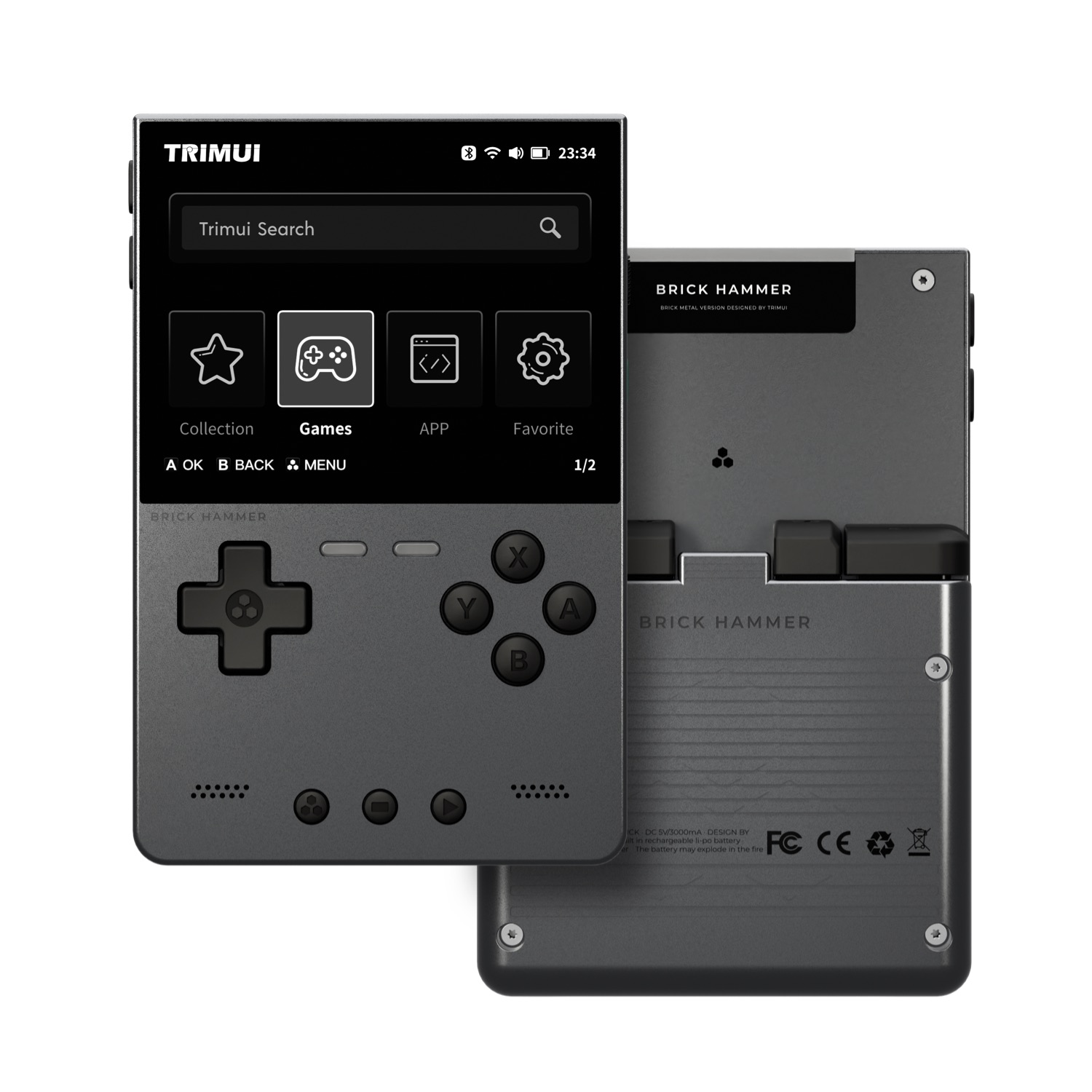 TRIMUI BRICK HAMMER レトロハンドヘルドゲ - Retro Gaming On Phone のレビューと価格