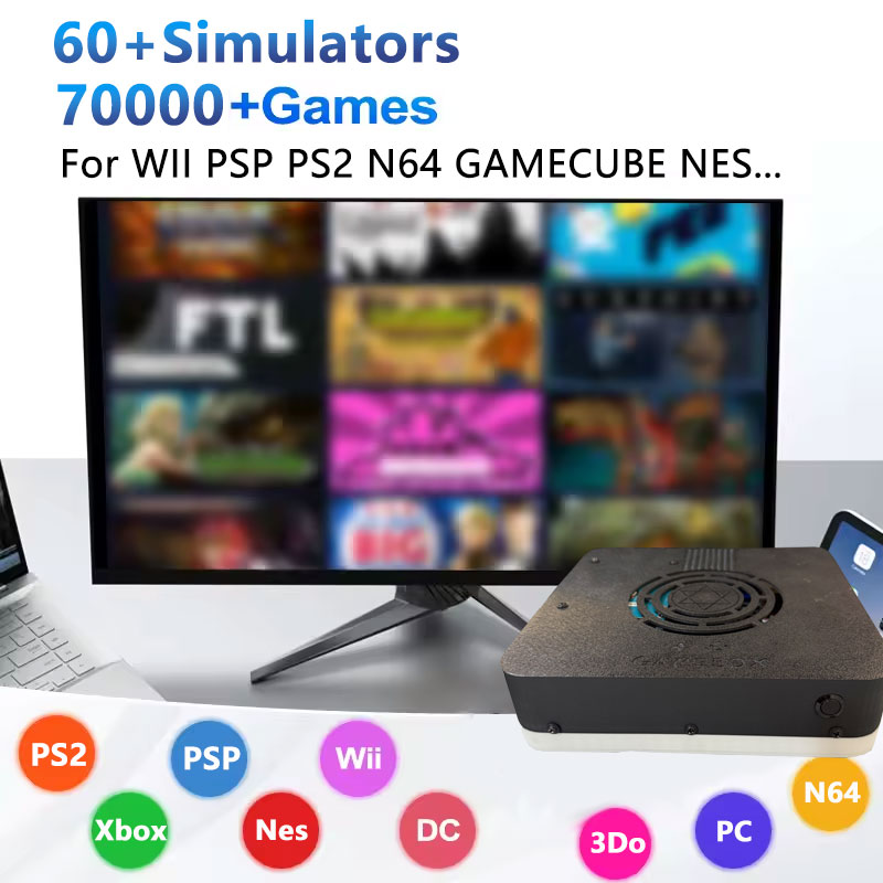 スーパーコンソールX3 レトロゲーム機 I3-3110M | - Retro Gaming Mister のレビューと価格
