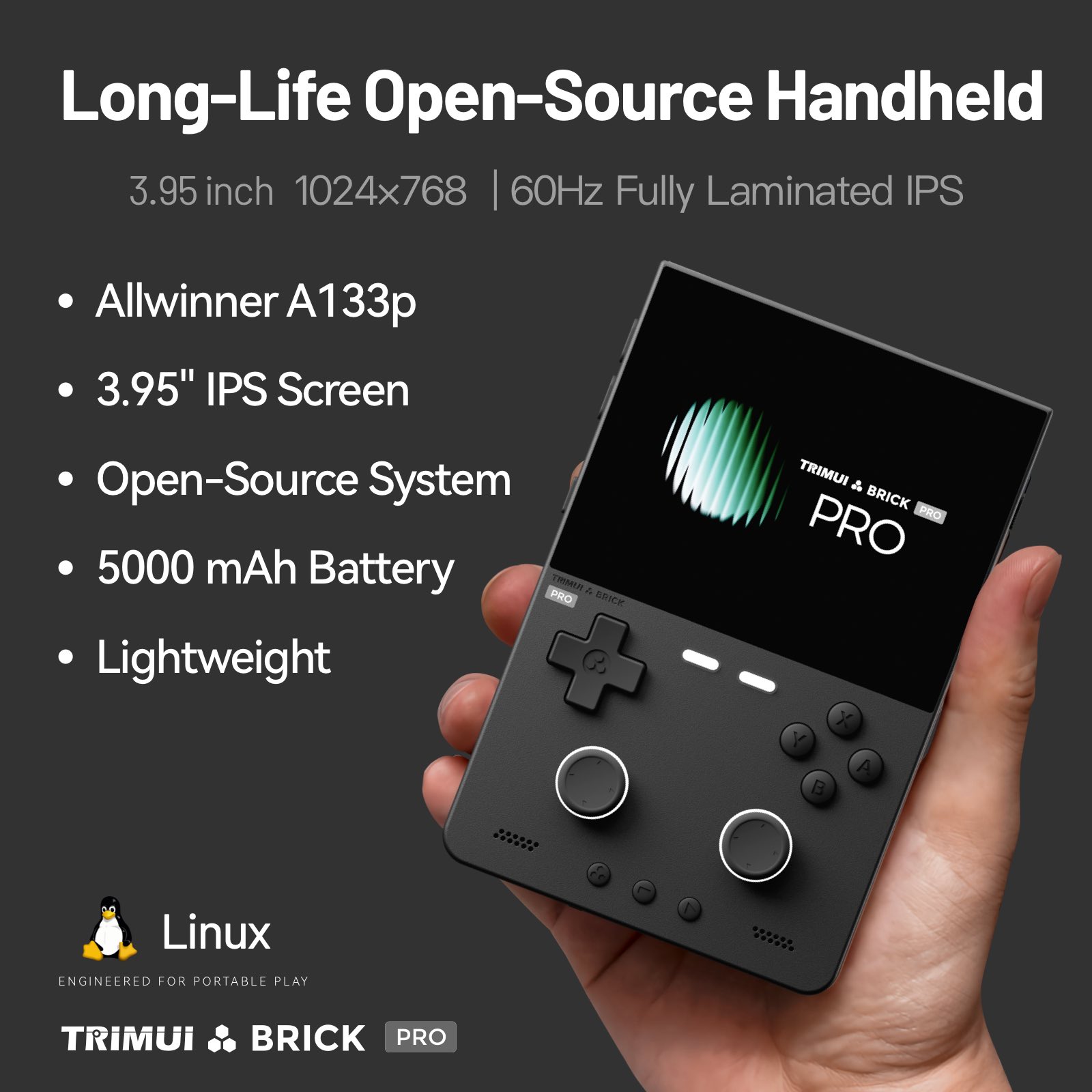 2026 TRIMUI BRICK PRO レトロハンドヘル - Retro Gaming On Phone のレビューと価格