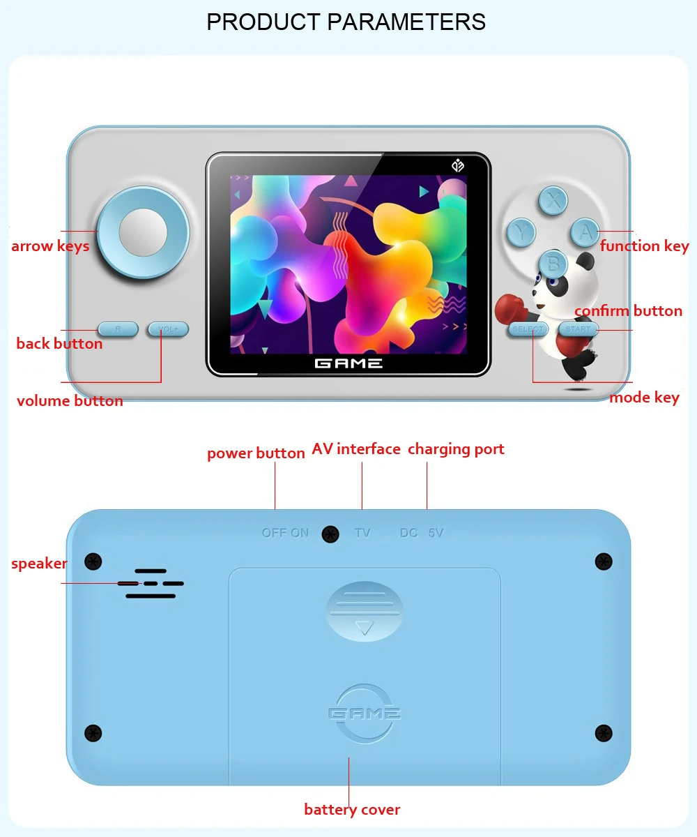 新型S5ミニレトロビデオゲーム機、520種類のクラシックゲー - Retro Gaming Android のレビューと価格